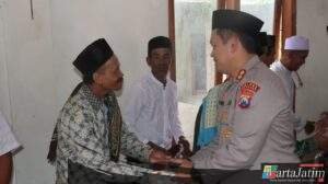 Kapolres Nganjuk Gelar Salat Jumat Berjamaah di Masjid Sabilal Muhtadin Desa Ketandan