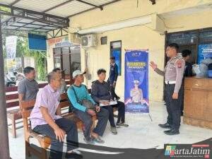 Cara Baru di KB Samsat Kediri Kota Hadir Lebih Dekat dan Humanis Di Tengah Masyarakat, Melalui “Polantas Menyapa”