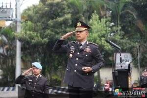 Polres Kediri Gelar Upacara Peringatan Hari Sumpah Pemuda ke-97