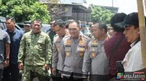 Kapolres Nganjuk Hadiri Panen Raya Bawang Merah Program Ketahanan Pangan di Wilayah Kerja Kodaeral V Surabaya