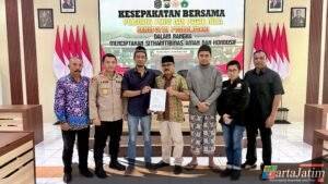 Jogo Jatim : Polres Probolinggo Gandeng Perguruan Pencak Silat Wujudkan Kamtibmas Kondusif