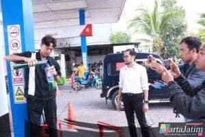 Respon Cepat Redam Kekhawatiran Warga, Polres Gresik Sidak Sejumlah SPBU