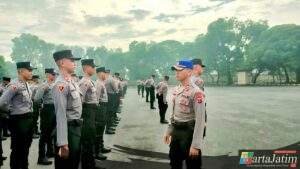 Asah Fungsi Teknis Kepolisian dan Kepekaan Sosial, 247 Siswa Diktukba SPN Polda Jatim Mulai Latja
