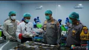 SPPG Polres Kediri I Jadi Percontohan, Hadirkan Makanan Bergizi untuk Ribuan Pelajar