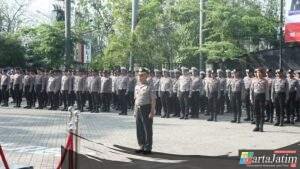 Kasihumas Polres Nganjuk Terima Kenaikan Pangkat Pengabdian Jadi Kompol
