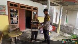 Polsek Pagu Gelar Bakti Sosial di Dua Lokasi Desa Jagung dan Semanding