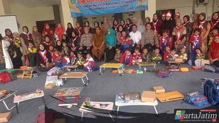 Polsek Krian Dukung Program Parenting Anti-Bullying di PAUD Micky Mouse Tropodo Krian