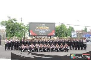 Polres Kediri Kota Gelar Upacara Hari Pahlawan 2025, Wakapolres: Teladani Semangat Juang Para Pahlawan