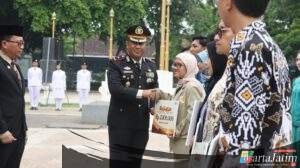 Momentum Hari Pahlawan, Polres Nganjuk Teguhkan Komitmen Pengabdian untuk Negeri