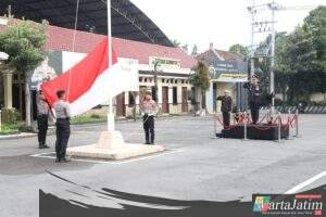 Upacara Peringatan Hari Pahlawan Polres Kediri, Momentum Meneladani Semangat Pengabdian