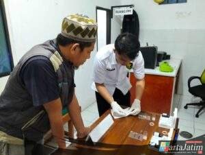 Food Safety : Sidokkes Polres Nganjuk Cek Bahan dan Makanan di SPPG Pace