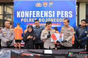 Polres Bojonegoro Amankan 8 Pelaku Kejahatan dalam Operasi Sikat Semeru 2025
