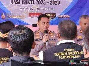 Polres Probolinggo Kukuhkan Pokdar Kamtibmas