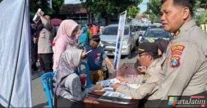 Polres Nganjuk Gelar Sosialisasi Pendidikan dan Rekrutmen Taruna Bhayangkara serta Bintara Brimob Tahun 2026