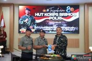Polres Kediri Gelar Tasyakuran HUT ke-80 Korps Brimob, Kenang Pengabdian dan Perkuat Kebersamaan
