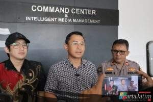 Polrestabes Surabaya Amankan Dua Orang Terduga Pencuri Puluhan Lampu Kota Lama