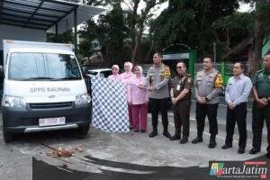 Kapolres Blitar Kota Launching SPPG di Kelurahan Kauman