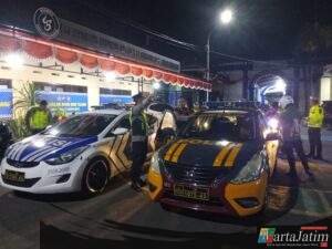 Pelaksanaan Operasi Zebra 2025 Oleh Polres Kediri Kota pada Malam Akhir Pekan