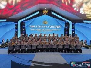 Kapolres Kediri Hadiri Apel Kasatwil 2025, Perkuat Komitmen Penguatan Internal hingga Layanan Publik