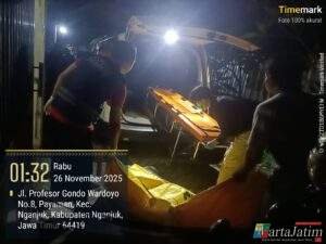 Cepat Ungkap, Polres Nganjuk Amankan Terduga Pelaku Penghilangan Nyawa di Kamar Kos Mongonsidi