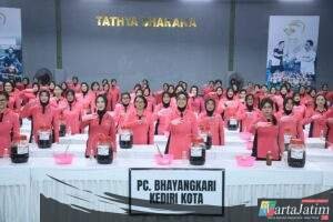 Bhayangkari Kediri Kota Antusias Ikuti Workshop Ecoenzym Nasional