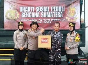 Paguyuban Tathya Dharaka Akpol 2005 Gelar Bakti Sosial Untuk Bencana Alam Sumatera