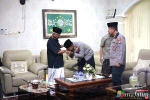 Bangun Kedekatan dan Kolaborasi, Kapolres Kediri Sambung Roso dengan Ketua MUI