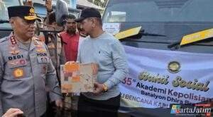 Wakapolri Tinjau Aceh Tamiang dan Salurkan Bantuan Kemanusiaan dari Batalyon Dhira Brata Akpol 1990