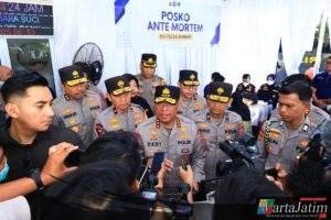 Wakapolri Tinjau Posko Antemortem DVI di Sumatera Barat, Pastikan Proses Identifikasi Korban Berjalan Optimal