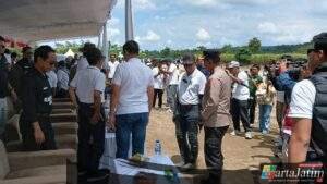 Polres Kediri Siagakan Pengamanan di Kejurnas Horseback Archery Kelud 2025