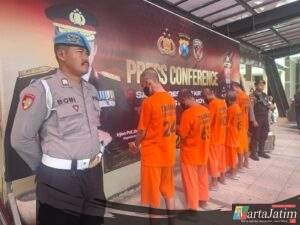 Polres Kediri Kota Ungkap Kasus Diantaranya Pencabulan atau Persetubuhan