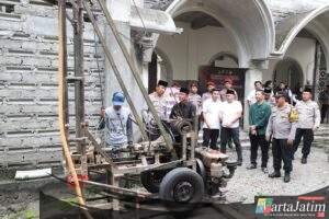Polres Kediri Hadirkan Akses Air Bersih Untuk Masjid Al-Kautsar