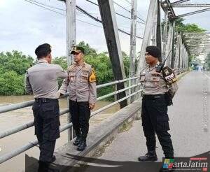 Polres Ngawi Lakukan Mitigasi Bencana Hadapi Cuaca Ekstrem
