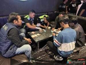 Satresnarkoba Polres Kediri Kota Gelar Razia Tempat Hiburan Malam Jelang Nataru 2026