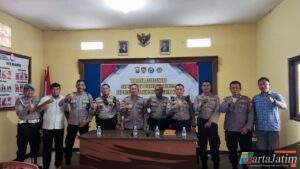 Sat Samapta Polres Kediri Kota Lakukan Risk Assessment di Tiga Polsek Jelang Nataru