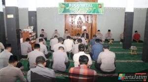 Binrohtal Polres Nganjuk Perkuat Spiritual Personel, Angkat Makna Doa Anak Sholeh