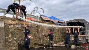 Wujud Kepedulian Nyata untuk Masyarakat, Brimob Polri Bangun MCK Umum di Kuala Simpang, Aceh