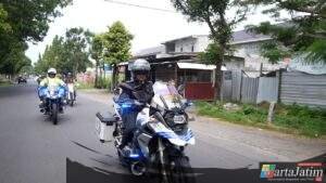 Operasi Lilin Semeru 2025, Kapolres Kediri Patroli R2 Pastikan Pospam dan Posyan Berjalan Optimal