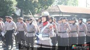 Upacara Peringatan Hari Ibu, Kapolres Kediri Soroti Kontribusi Perempuan di Lingkungan Polri