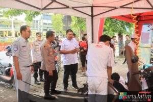 Ops Lilin Semeru Polres Probolinggo Siapkan Pos Pelayanan Terpadu di Jalur Pantura
