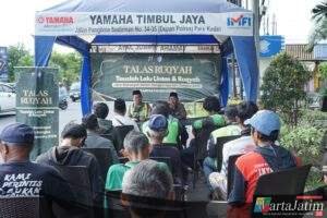 Tekan Pelanggaran dan Laka Lantas, Satlantas Polres Kediri Gelar “Talas Ruqyah” di Titik Blackspot