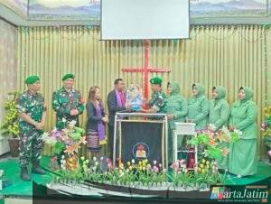 Perkokoh Toleransi Koramil 02/Pesantren Kunjungi 10 Gereja Pada Rangkaian Kegiatan Ibadah Natal 2025