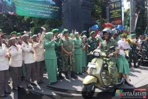 Kodim 0809/Kediri Gelar Acara Tradisi Lepas dan Sambut Dandim
