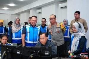 Wakapolri Pantau Arus Balik Nataru di Command Center Tol Jasa Marga Jatiasih
