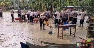 Gerak Cepat dalam Pemulihan Pascabencana, Polri Pastikan Sekolah di Aceh Utara Siap Digunakan
