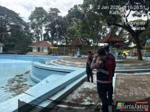Polres Kediri Gelar Patroli Obyek Wisata, Pastikan Situasi Kondusif Pasca Libur Nataru