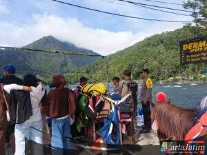 Libur Nataru Polres Magetan Tingkatkan Patroli di Wisata Telaga Sarangan