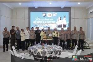 Pesan Kapolres Lamongan di Tasyakuran HUT Satpam ke-45