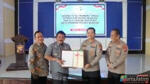 Kapolres Nganjuk Resmikan Gedung Baru Satreskrim, Dorong Pelayanan Lebih Maksimal