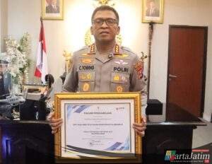 SPKT MMPP Polresta Sidoarjo Raih Penghargaan Menteri PANRB